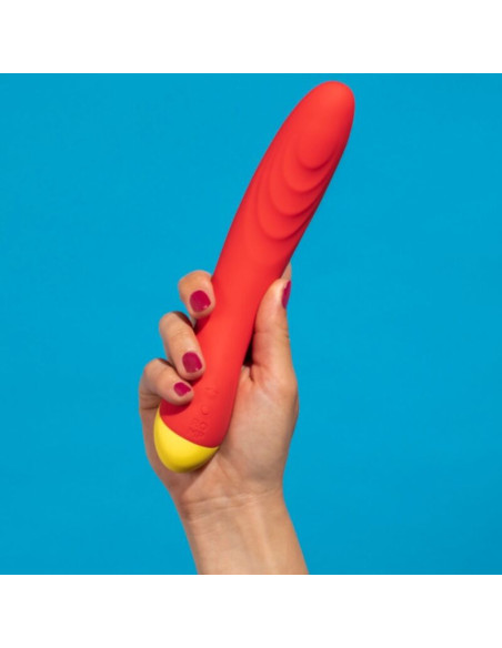 ROMP HYPE MULTIFUNCTION G SPOT VIBRATOR RED