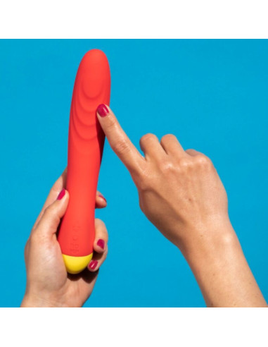 ROMP HYPE MULTIFUNCTION G SPOT VIBRATOR RED
