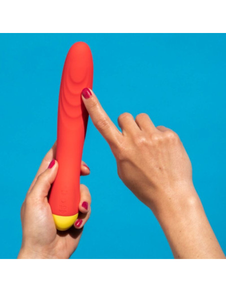 ROMP HYPE MULTIFUNCTION G SPOT VIBRATOR RED