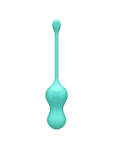 ROMP CELLO MULTIFUNCTION VIBRATING EGG TURQUOISE REMOTE CONTROL