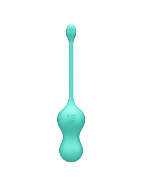 ROMP CELLO MULTIFUNCTION VIBRATING EGG TURQUOISE REMOTE CONTROL