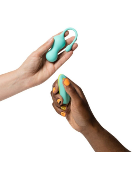 ROMP CELLO MULTIFUNCTION VIBRATING EGG TURQUOISE REMOTE CONTROL