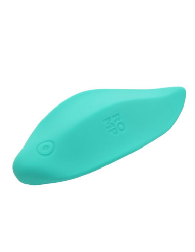 ROMP WAVE VIBRATOR CLITORAL STIMULATOR ERGONOMIC SHAPE AQUA GREEN