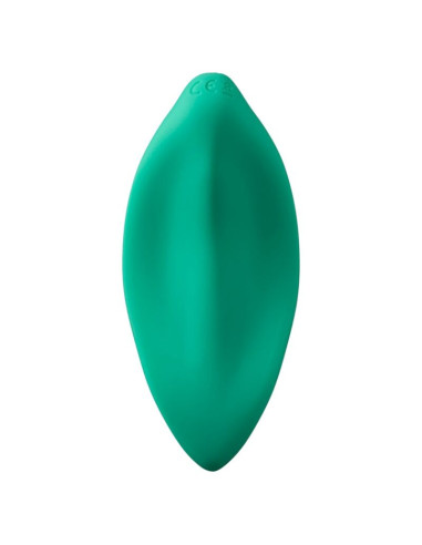 ROMP WAVE VIBRATOR CLITORAL STIMULATOR ERGONOMIC SHAPE AQUA GREEN