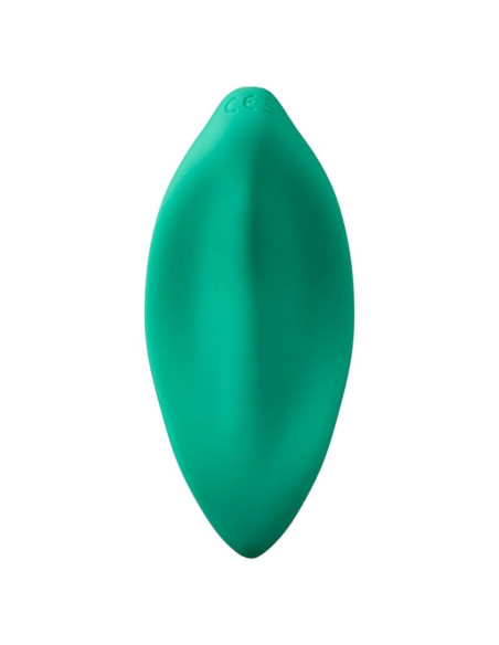 ROMP WAVE VIBRATOR CLITORAL STIMULATOR ERGONOMIC SHAPE AQUA GREEN