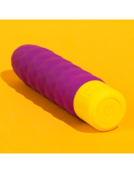 ROMP BEAT MINI MULTIFUNCTION VIBRATING BULLET VIOLET