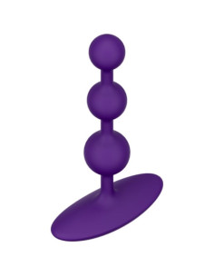 ROMP AMP PURPLE FLEXIBLE SILICONE ANAL BEADS 125 CM PURPLE 2