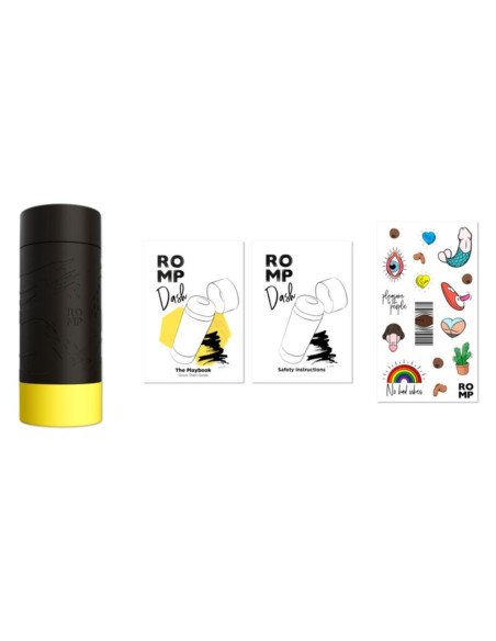 ROMP DASH MALE MASTURBATOR WITH SUCTION CONTROL 20 CM