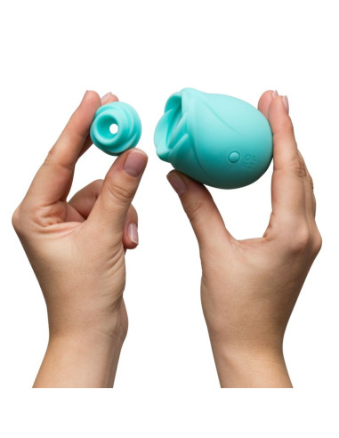 ROMP ROSE GLOW CLITORAL SUCTION TOOL GLOW IN THE DARK