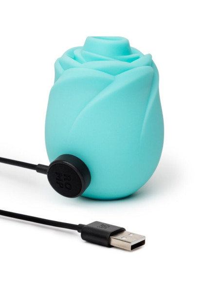 ROMP ROSE GLOW CLITORAL SUCTION TOOL GLOW IN THE DARK