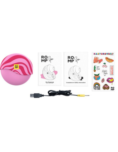 ROMP SPIN CLITORAL SUCTION ANTITUDE WITH ROTATING OPENING AND CLOSING