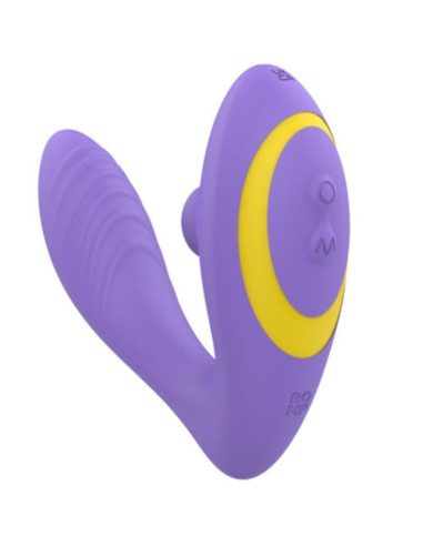 ROMP REVERB G SPOT STIMULATOR AND CLITORAL SUCTION DEVICE PURPLE