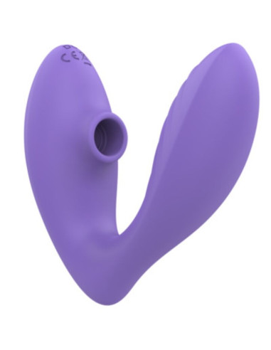 ROMP REVERB G SPOT STIMULATOR AND CLITORAL SUCTION DEVICE PURPLE