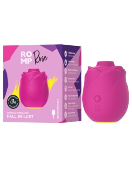 ROMP ROSE PINK SHAPED CLITORAL SUCTION TOOL