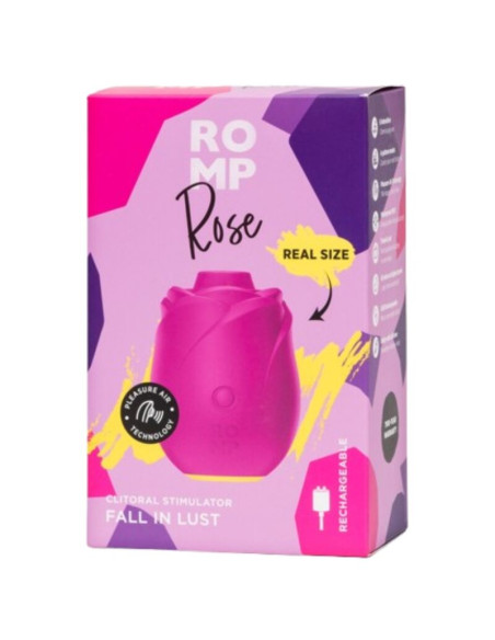 ROMP ROSE PINK SHAPED CLITORAL SUCTION TOOL