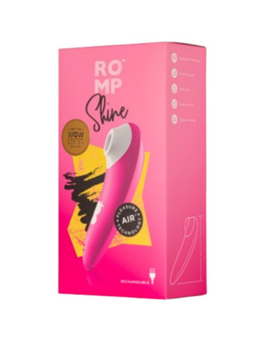 ROMP SHINE X CLITORAL SUCTION 10 LEVELS PINK