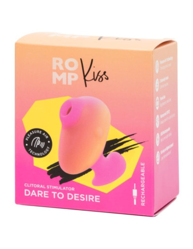 ROMP KISS CLITORAL SUCTION RECHARGEABLE FINGER VIBRATOR