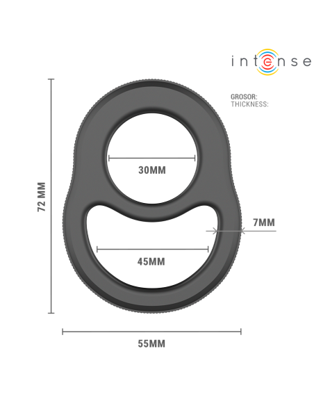 INTENSE RICHARD DOUBLE PENIS RING MODEL 1