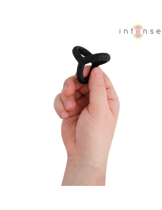 INTENSE JOHN ADJUSTABLE TRIPLE PENIS RING MODEL 4 2