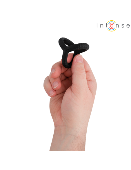 INTENSE JOHN ADJUSTABLE TRIPLE PENIS RING MODEL 4