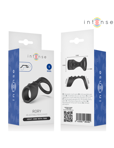 INTENSE RORY ADJUSTABLE PENIS RING MODEL 5