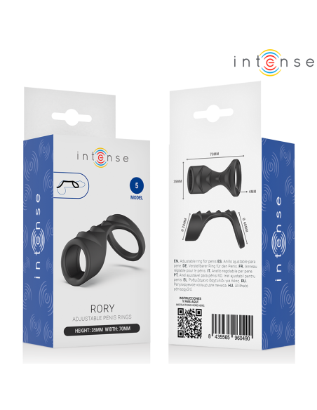 INTENSE RORY ADJUSTABLE PENIS RING MODEL 5