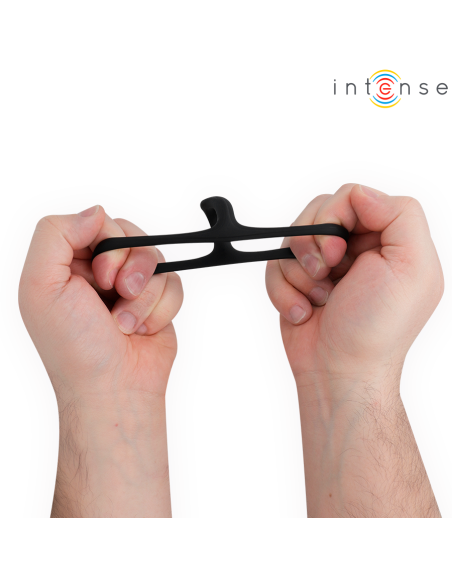 INTENSE ALFIE ADJUSTABLE TRIPLE PENIS RING MODEL 6