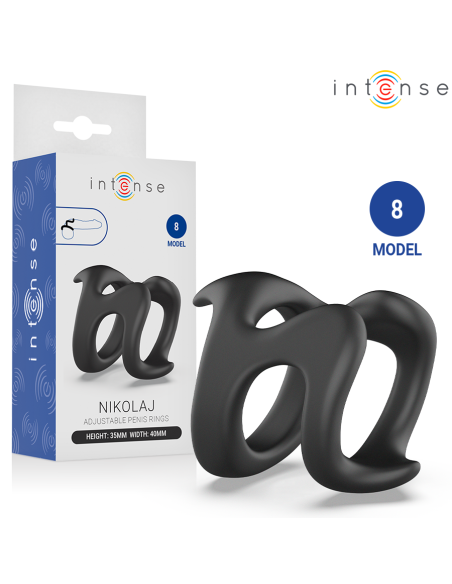 INTENSE NIKOLAJ ADJUSTABLE PENIS RING MODEL 8