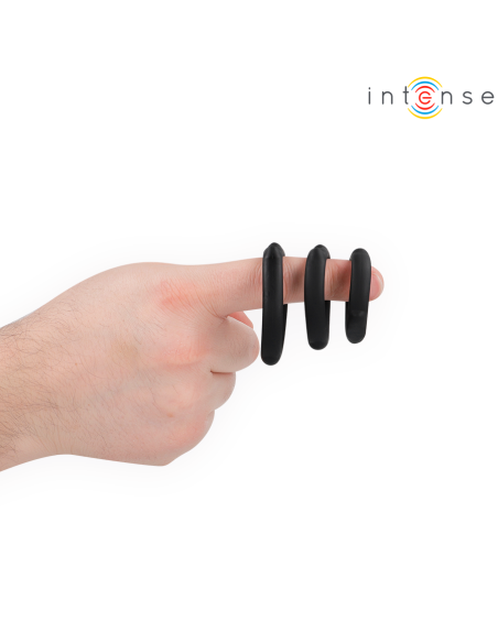 INTENSE PETER SET OF 3 PENIS RINGS MODEL 9