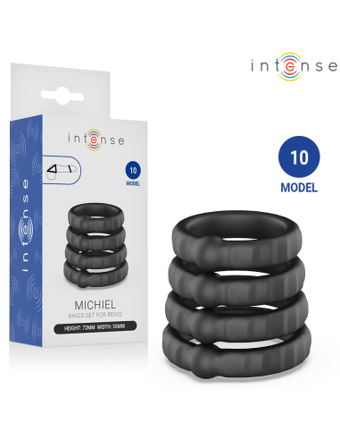 INTENSE MICHIEL SET OF 4 PENIS RINGS MODEL 10