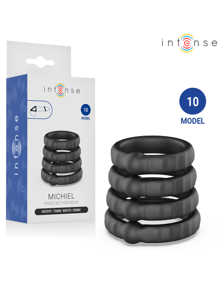 INTENSE MICHIEL SET OF 4 PENIS RINGS MODEL 10
