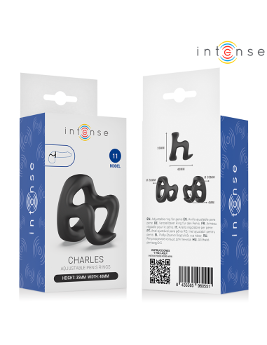 INTENSE CHARLES ADJUSTABLE PENIS RING MODEL 11