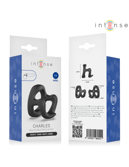 INTENSE CHARLES ADJUSTABLE PENIS RING MODEL 11