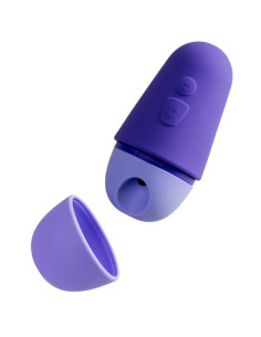 ROMP FREE X CLITORAL STIMULATOR WITH LID 10 LEVELS RECHARGEABLE PURPLE
