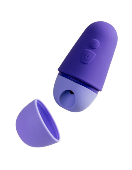 ROMP FREE X CLITORAL STIMULATOR WITH LID 10 LEVELS RECHARGEABLE PURPLE