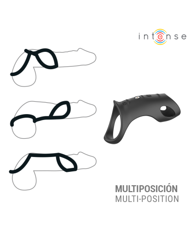 INTENSE JEROME ADJUSTABLE VIBRATING PENIS RING MODEL 12