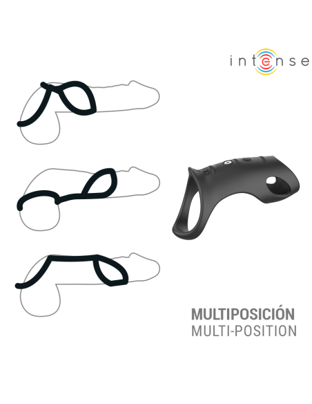 INTENSE JEROME ADJUSTABLE VIBRATING PENIS RING MODEL 12