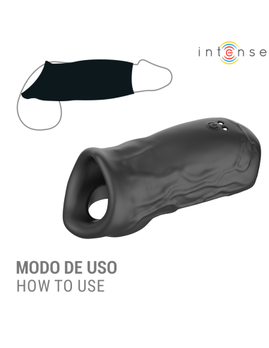 INTENSE SEAN VIBRATING ADJUSTABLE PENIS RING MODEL 13