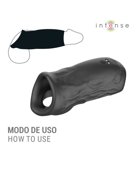 INTENSE SEAN VIBRATING ADJUSTABLE PENIS RING MODEL 13