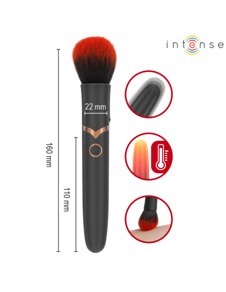 INTENSE EMILIA HEATED VIBRATING BRUSH 16 CM