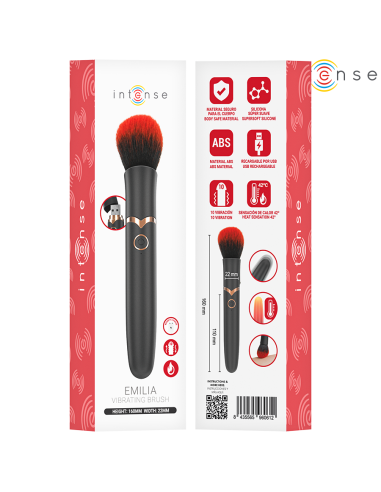INTENSE EMILIA HEATED VIBRATING BRUSH 16 CM
