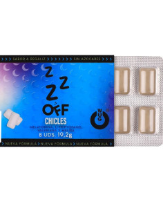 WUG OFF FUNCTIONAL MELATONIN VALERIAN LIQUORICE FLAVOUR GUM BLISTER 8 PCS 2