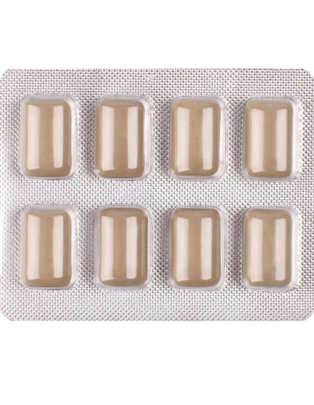 WUG OFF FUNCTIONAL MELATONIN VALERIAN LIQUORICE FLAVOUR GUM BLISTER 8 PCS