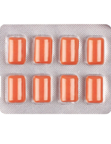 WUG MULTIVIT FUNCTIONAL MULTIVITAMIN TROPICAL FLAVOUR GUM BLISTER 8 PCS