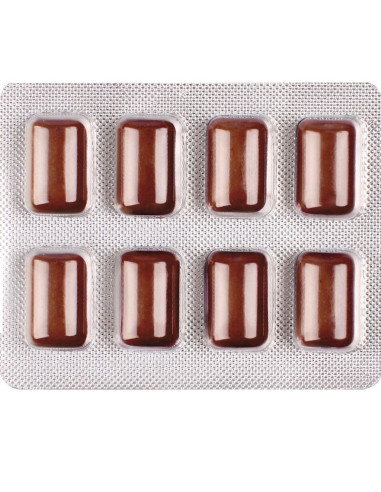 WUG POWER UP FUNCTIONAL CAFFEINE MATE COFFEE FLAVOUR GUM BLISTER 8 PCS