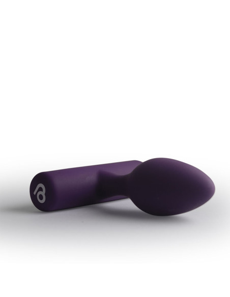 ROCKS OFF NOVA SOLARIS RECHARGEABLE SLIM POWERFUL ANAL PLUG 16 FUNCTION PURPLE