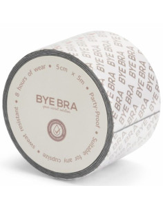 BYE BRA BODY TAPE DOUBLE SIDED DOUBLE SIDED TAPE BEIGE ONE SIZE 5 X 500 CM 2