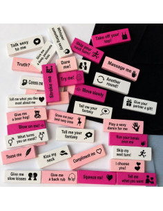 DIABLO PICANTE BAG OF 16 LOVE BLOCKS ENGLISH VERSION
