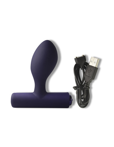 ROCKS OFF NOVA ORBITAL RECHARGEABLE PREMIUM POWERFUL ANAL PLUG 16 FUNCTION BLUE