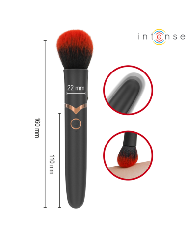INTENSE EMILIA VIBRATING BRUSH 10 VIBRATIONS 16 CM